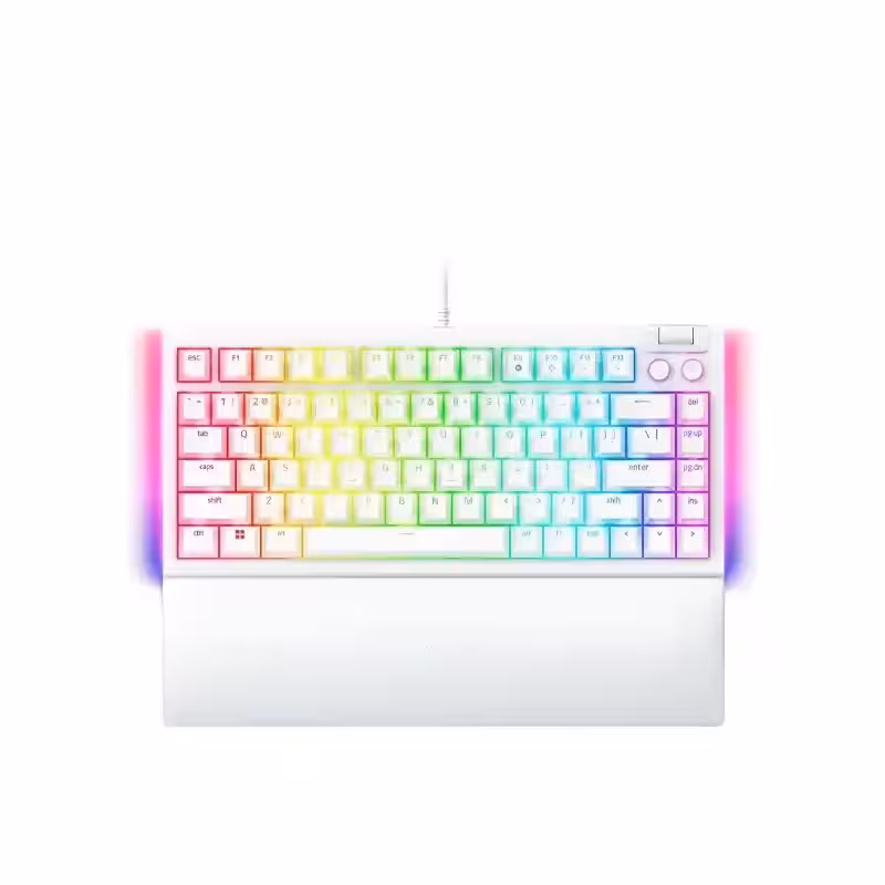 کیبورد باسیم گیمینگ ریزر مدل Razer BlackWidow V4 75%