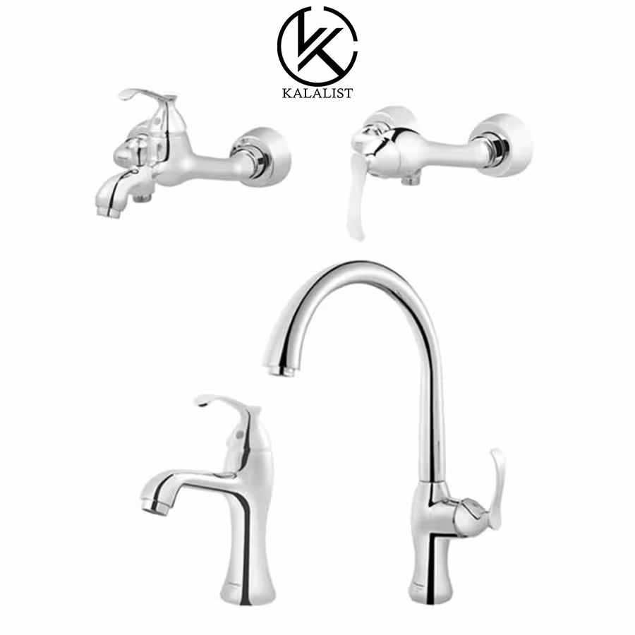 شیرآلات برند شودر مدل کلاسیک کروم