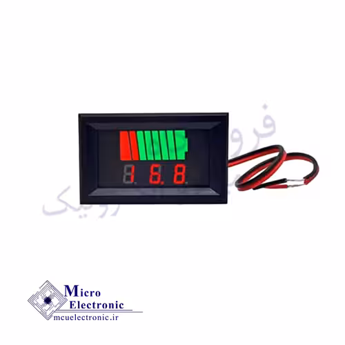 نمایشگر سطح شارژ باتری و ولت متر 12v-60v