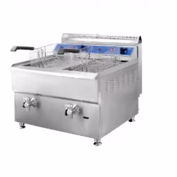 سرخ کن گازی رومیزی با شیر تخلیه استار 18 18 STAR