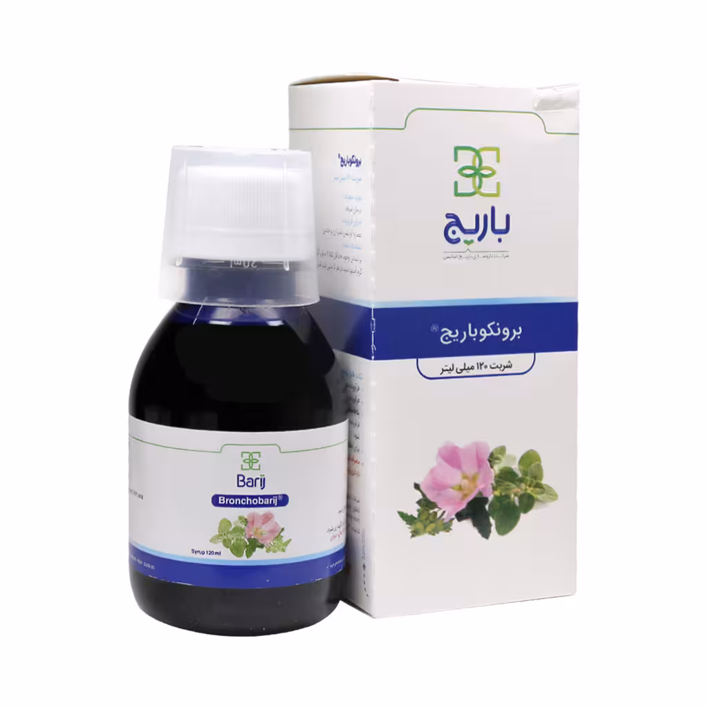 برونکو باریج شربت ضد سرفه 120ml