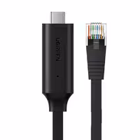 کابل تبدیل USB-C به LAN یوگرین مدل 80186-CM204 به طول 1.5 متر