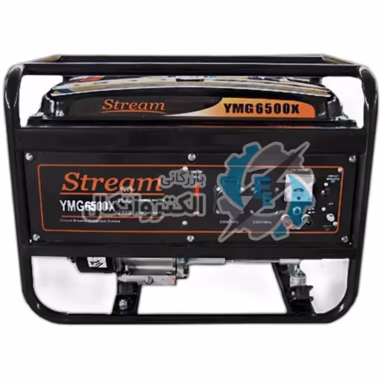 موتور برق بنزینی تکفاز 4.8 کیلووات استریم مدل YMG6500X/E
