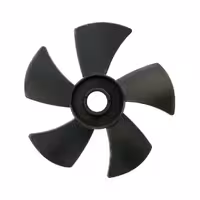پروانه موتور تردمیل 5 پره شفت 16 قطر108 میلیمتر