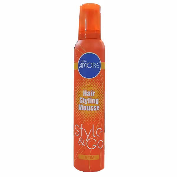 موس حالت دهنده مو سورا آمور مدل اولترا  حجم 225 میل Arko ULTRA Hair Mousse Spray 225 mil