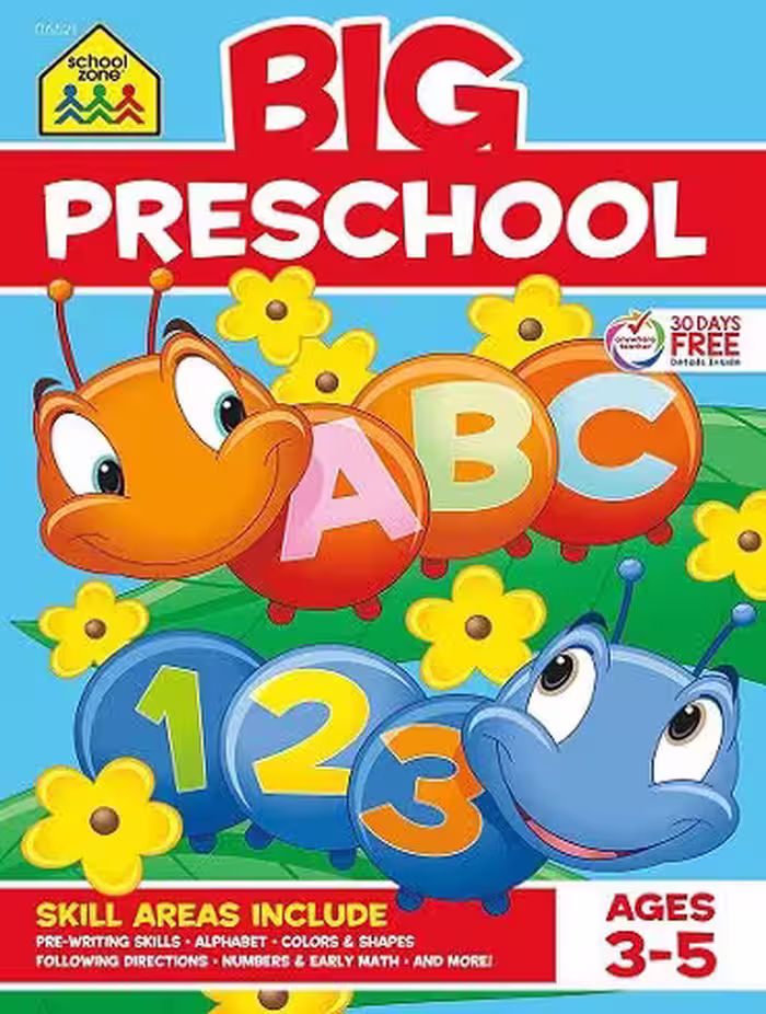کتاب School Zone – Big Preschool