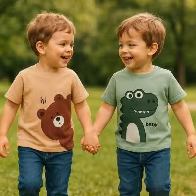 تیشرت اسپرت آستین عروسکی دندانه دار