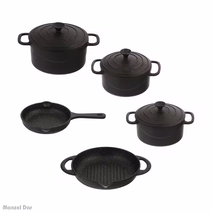 سرویس پخت و پز 8 پارچه چدنی نالینو مدل Fico