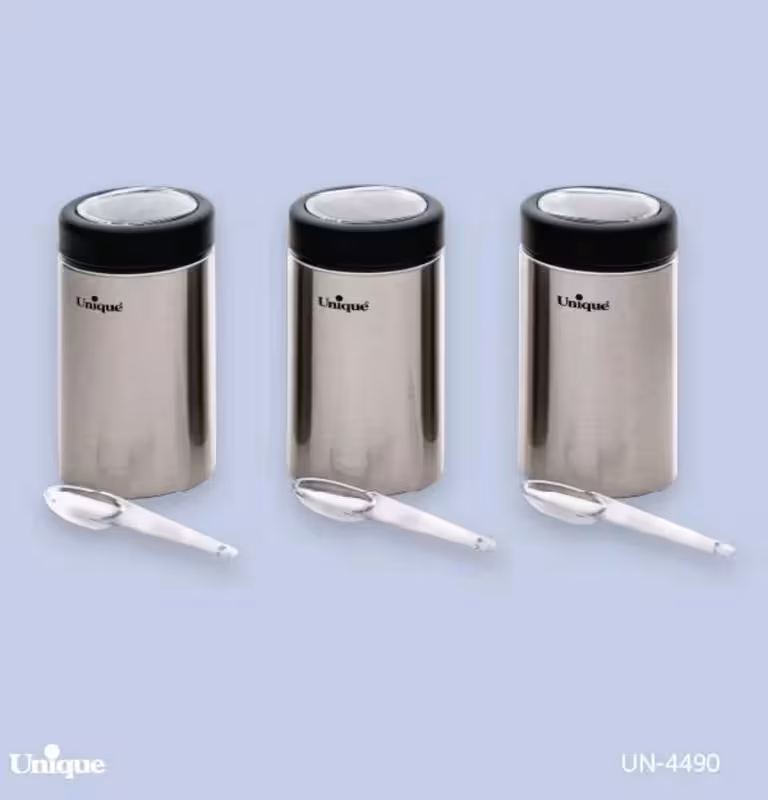ادویه تک 6 عددی استیل یونیک کد UN-4490 (پس کرایه)