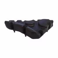 پد لاستیکی برگه چپ ماساژور پا کامفورت