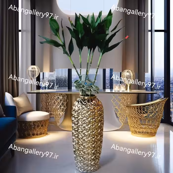 گلدان شیشه ای درجه1