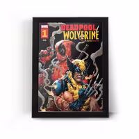 تابلو قاب ددپول و ولورین Deadpool &amp; Wolverine 3