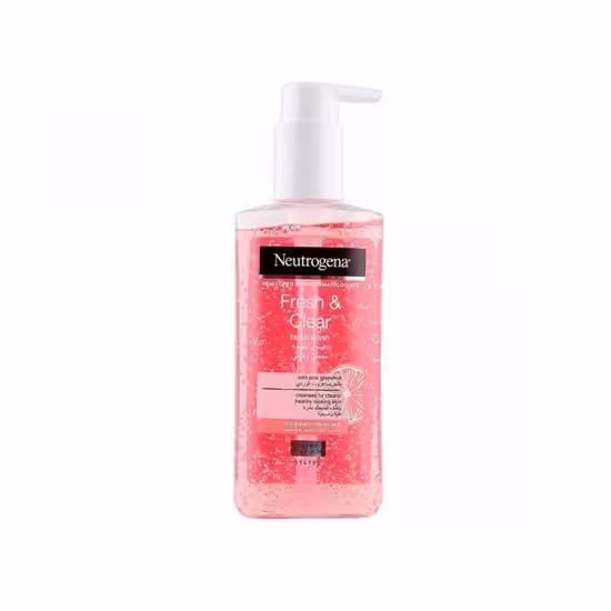 فیس واش نوتروژینا مدل Fresh & Clear با عصاره گریپ فروت حجم 200 میلی لیتر