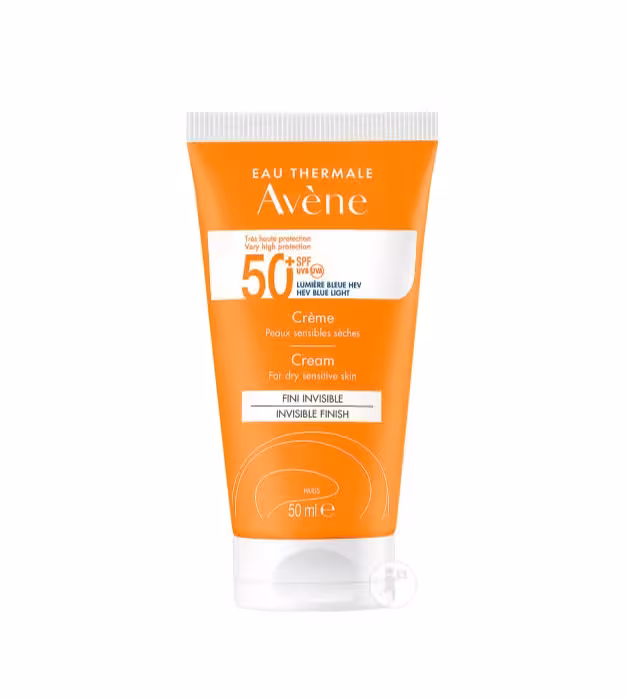 کرم ضد آفتاب آبرسان مخصوص پوست های خشک و حساس spf50 اون AVENE sunscreen SPF 50