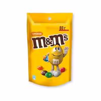 اسمارتیز شکلات و بادام زمینی ام اند ام (80 گرم) m&m