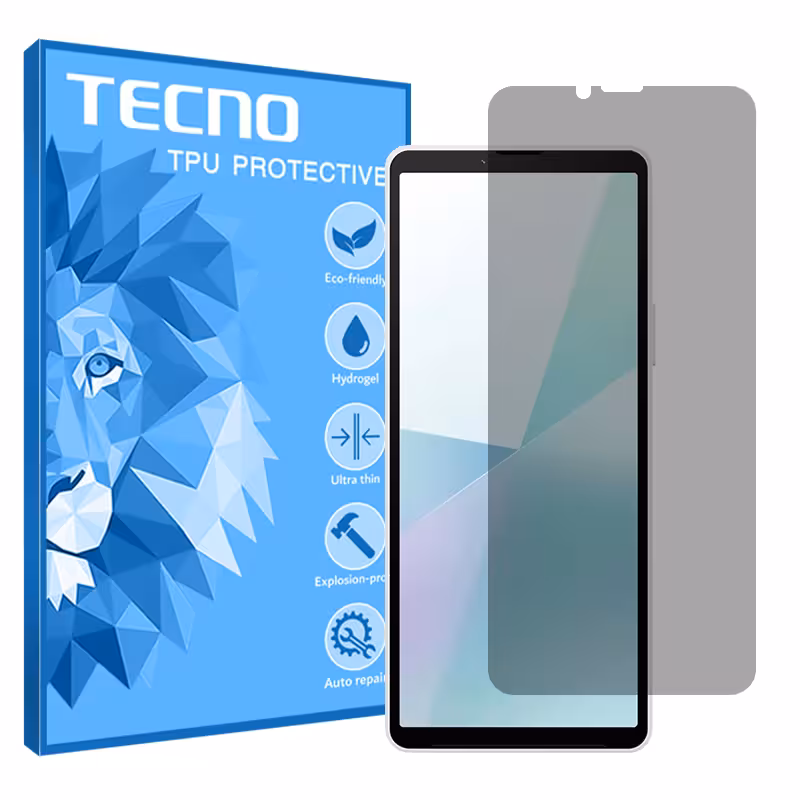 گلس سونی Xperia 10 VI مدل هیدروژلی پرایوسی برند تکنو کد S