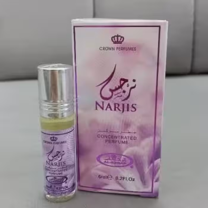 عطر نرجس یا عطر گل نرگس 6 میل برند الرحاب امارات