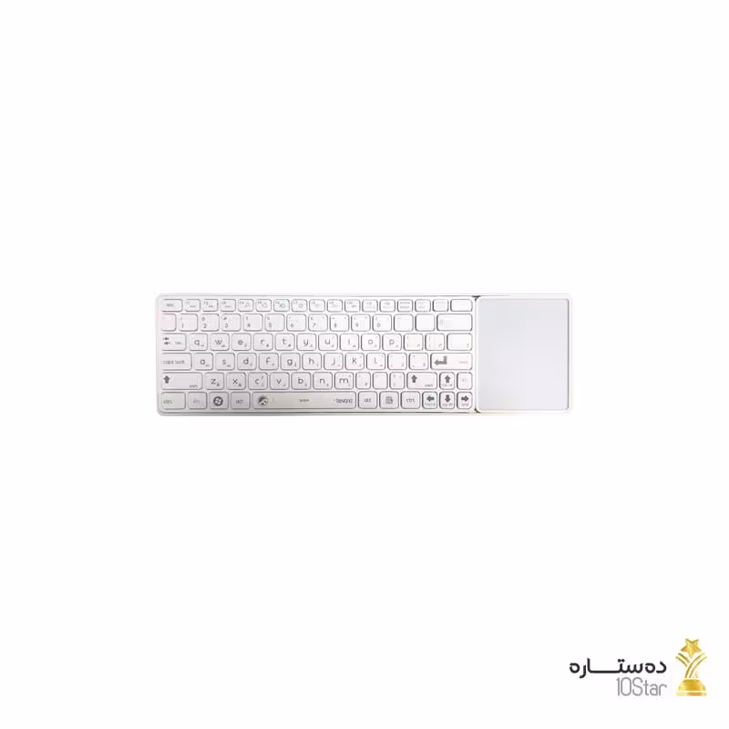 کیبورد بی سیم و مجهز به تاچ پد بیاند مدل FCR-6800