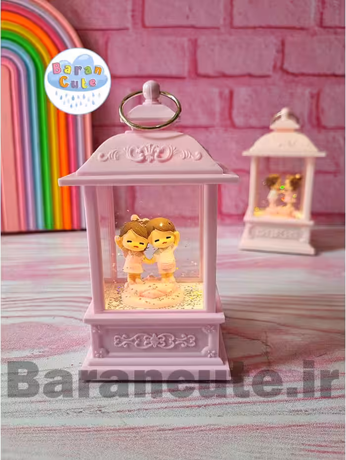 فانوس موزیکال چراغ دار طرح دختر و پسر یاسی