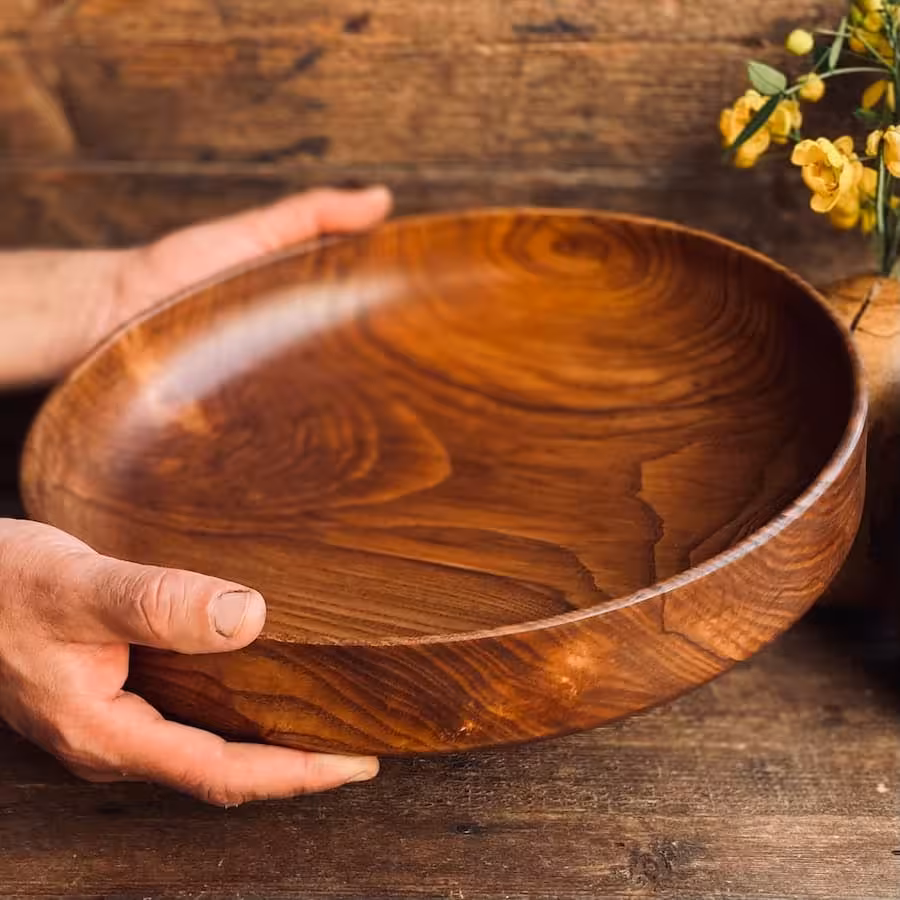 ظرف چوبی پذیرایی کد 0100116