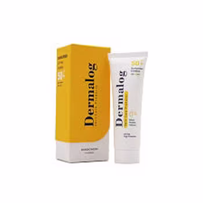 کرم ضد آفتاب SPF50 پوست مختلط تا چرب بی رنگ حجم 50 میلی لیتر برند درمالوگ