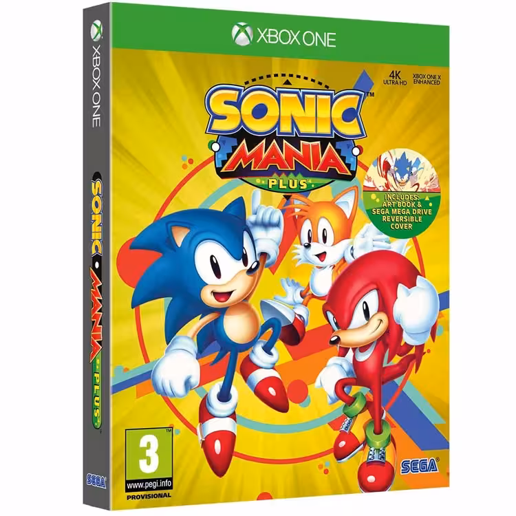 دیسک بازی Sonic Mania Plus برای XBOX