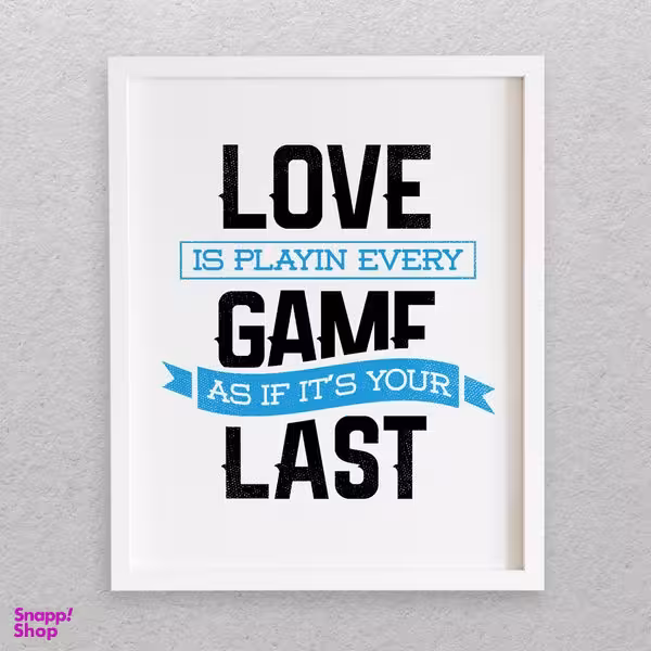 تابلو مدل نوشته انگلیسی انگیزشی کد 435