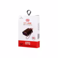 تبدیل ET-LINK USB3.0 OTG Lightning -مشکی