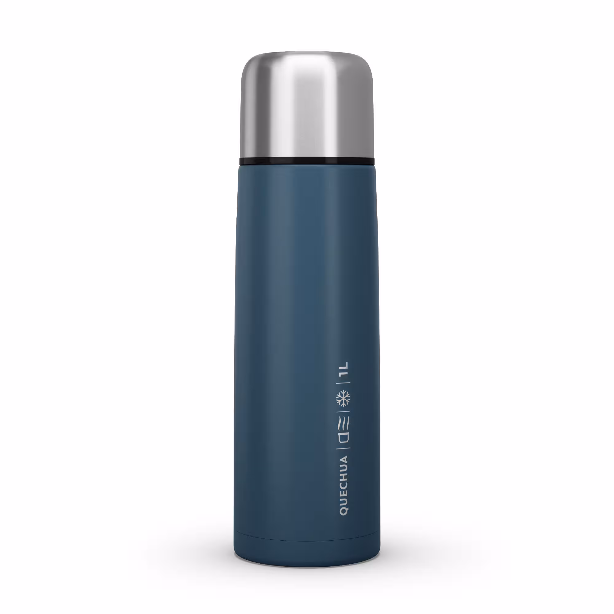 فلاسک کچوا استیل Quechua Stainless Steel Outdoor Thermos – 1 Liter – Blue