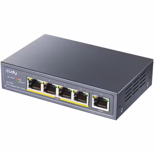 سوئیچ شبکه کودی مدل Cudy GS1005P