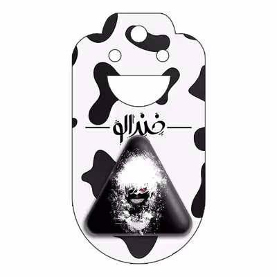 پیکسل خندالو طرح کانکی کن انیمه توکیو غول مدل مثلثی کد 11897