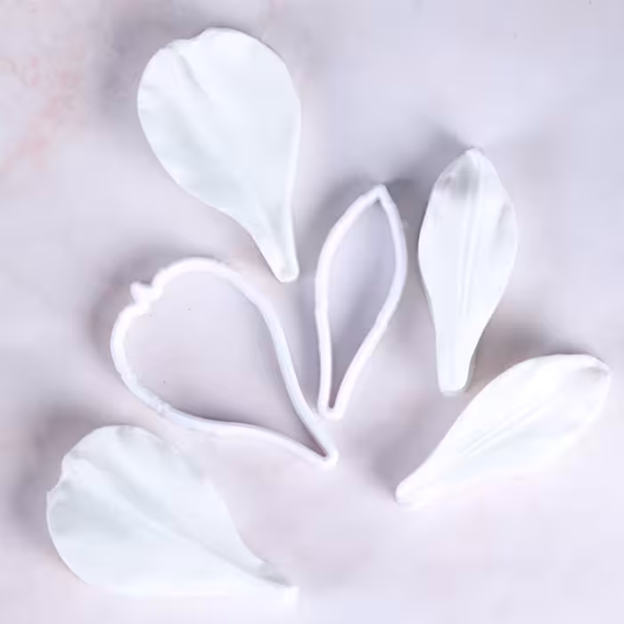 سیلیکون قالب گیری به گز مدل گل آلستر مجموعه 6 عددی