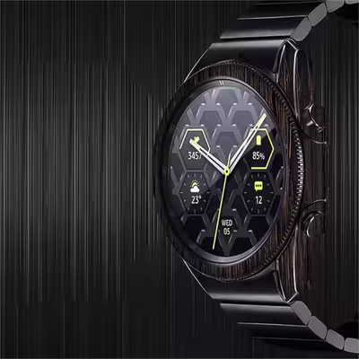 برچسب ماهوت طرح Burned Wood مناسب برای ساعت هوشمند سامسونگ Galaxy Watch3 45mm