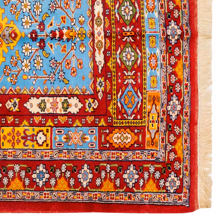 فرش دستباف ذرع و نیم سی پرشیا کد 153066