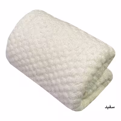 حوله دستی شایسته مدل نسترن سایز 35X75 سانتی متر