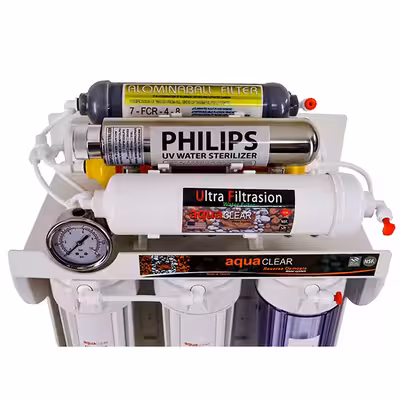 دستگاه تصفیه کننده آب آکوآ کلیر مدل RO_ACG8900 به همراه فیلتر مجموعه 4 عددی