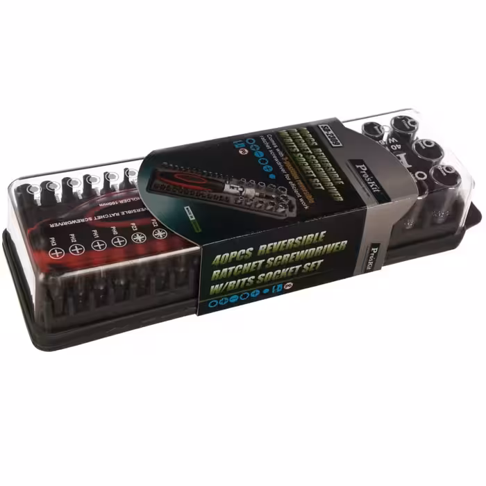 سری پیچ گوشتی پروسکیت مدل SD-2309 بسته 40 عددی