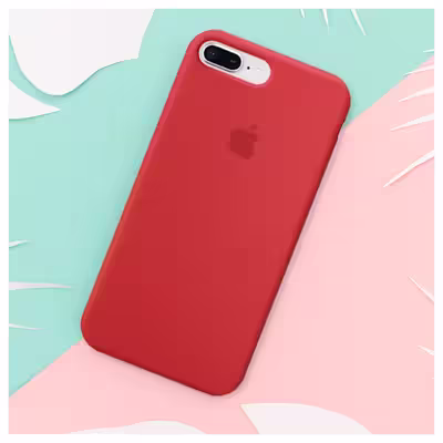 کاور مدل سیلیکونی طرح Rubber مناسب برای گوشی  موبایل اپل iPhone 7 Plus/8 Plus