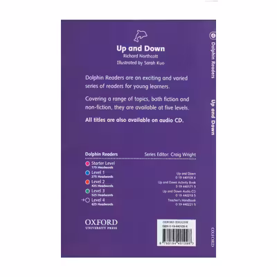 کتاب Dolphin Readers Level 4 Up And Down اثر Richard Northcott انتشارات الوندپویان