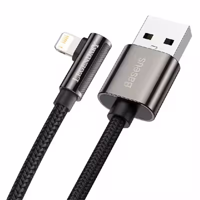 کابل تبدیل USB به لایتنینگ باسئوس مدل CALCS-01 طول 1 متر