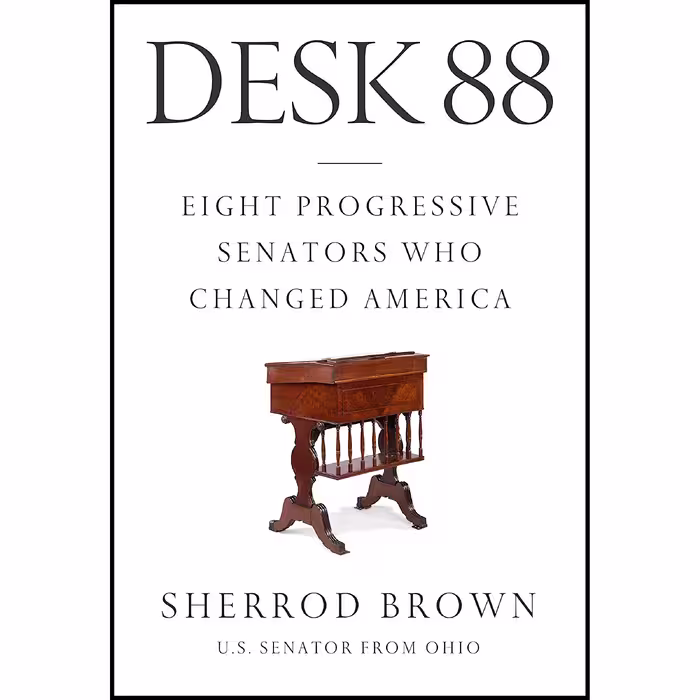 کتاب Desk 88 اثر Sherrod Brown انتشارات Farrar, Straus and Giroux