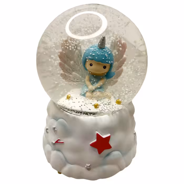 گوی موزیکال مدل پمپی فرشته مهربون طرح Angel کد PA4260