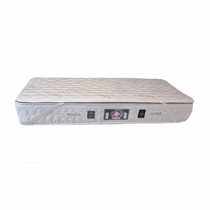 تشک طبی فنری پازل مدل Tf10 یک نفره سایز 90x200 سانتی متر