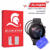 محافظ صفحه نمایش گلادیاتور مدل GWP3000 مناسب برای ساعت هوشمند آمازفیت GTR 3 بسته دو عددی