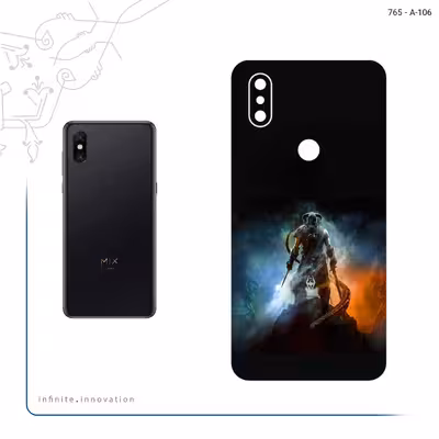 برچسب پوششی ماهوت مدل Skyrim Game Series مناسب برای گوشی موبایل شیائومی Mi Mix 3