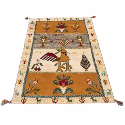 گبه دستباف یک متری سی پرشیا کد 122441