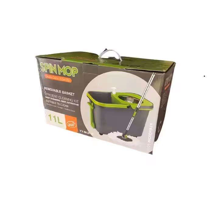 ست سطل و زمین شوی چرخشی مدل yy-mop-x 