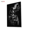 تابلوی ونسونی طرح Lord Vader سایز 50x70