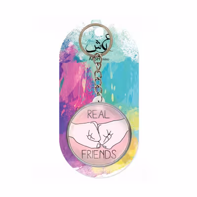 جاکلیدی عرش مدل دوست Real Friend کد Asj524