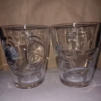 لیوان پوگین مدل غم و شادی کد 526 بسته 2 عددی